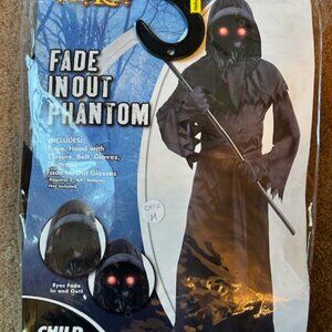 Costume Child Medium:  Fade in out Phantom, new in package